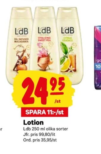 City Gross Ldb bodylotion erbjuda