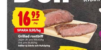 City Gross Jojjen rostbiff erbjuda