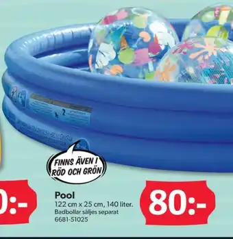 DollarStore Bestway pool erbjuda