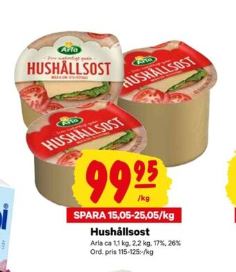City Gross Arla hushållsost erbjuda