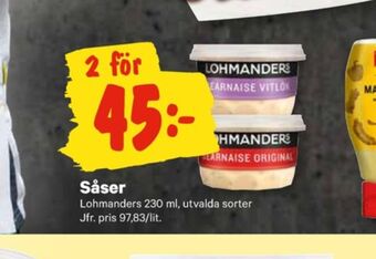 City Gross Lohmanders såser erbjuda