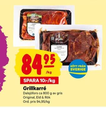 City Gross Dalsjöfors karré erbjuda