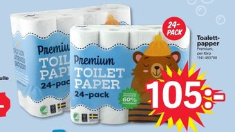 DollarStore Premium toalettpapper erbjuda