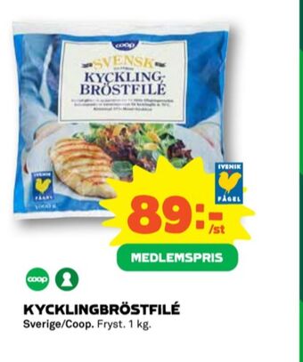 Coop Coop kycklingbröstfilé erbjuda