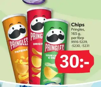 DollarStore Pringles chips erbjuda