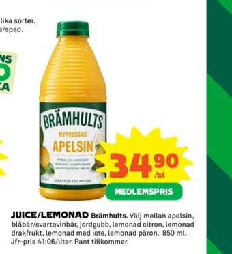 Coop Brämhults juice erbjuda