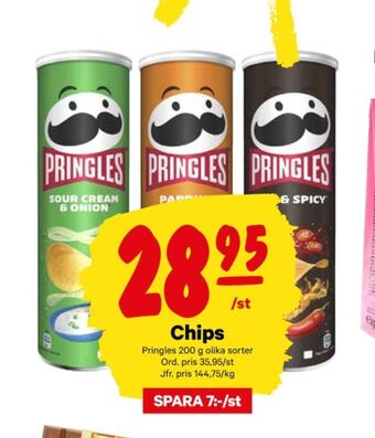 City Gross Pringles chips erbjuda