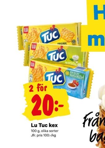 City Gross Tuc smörgåskex erbjuda