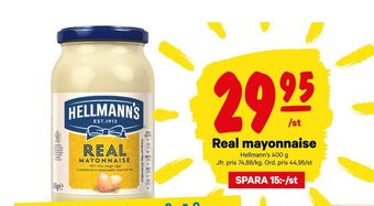 City Gross Hellmanns majonnäs erbjuda