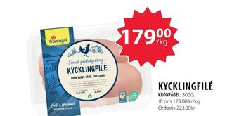 Handlar'n Kronfågel kycklingfilé erbjuda