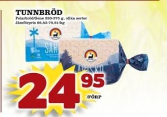 Matdax Sarek tunnbröd erbjuda