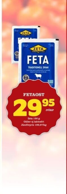 Matdax Zeta fetaost erbjuda