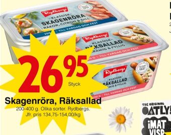 Matöppet Rydbergs sallader erbjuda