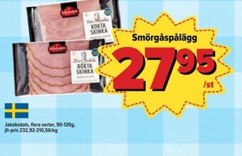 Östenssons Jakobsdals skinka erbjuda