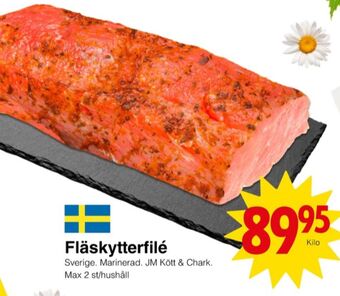 Matöppet Jm chark fläskytterfilé erbjuda