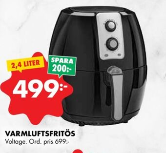 ÖoB Voltage fritös erbjuda