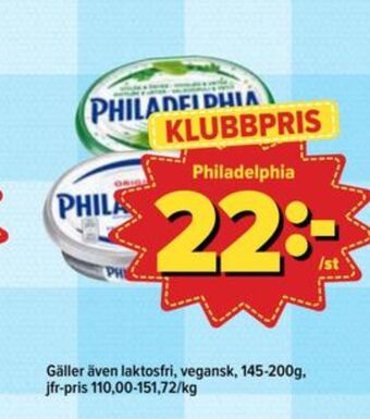 Östenssons Philadelphia färskost erbjuda