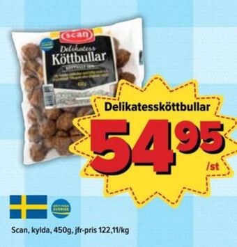 Östenssons Scan köttbullar erbjuda