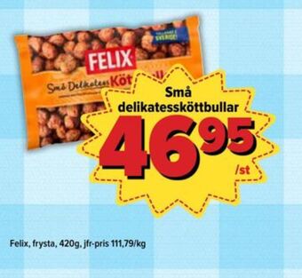 Östenssons Felix köttbullar erbjuda