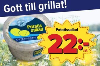 Östenssons Östenssons potatissallad erbjuda