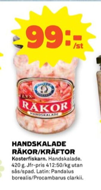Stora Coop Kosterfiskarn kräftor erbjuda