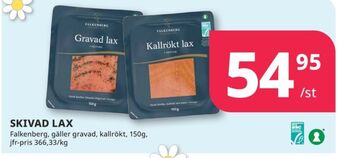 Tempo Falkenberg seafood lax erbjuda