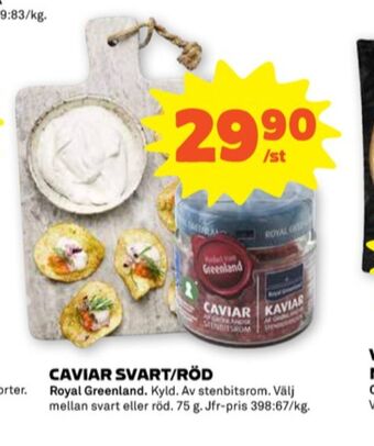 Stora Coop Royal greenland kaviar erbjuda
