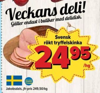 Östenssons Jakobsdals skinka erbjuda