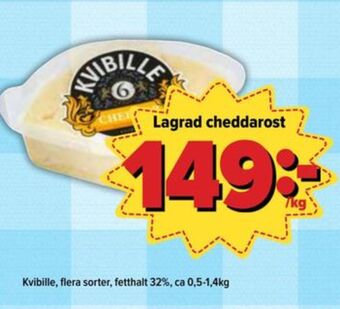 Östenssons Kvibille cheddar erbjuda