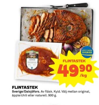 Stora Coop Dalsjöfors flintastek erbjuda