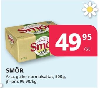 Tempo Svenskt smör erbjuda