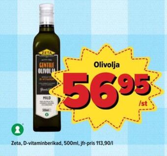 Östenssons Zeta olivolja erbjuda