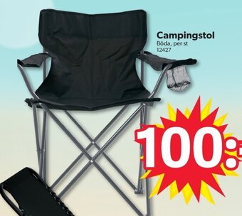 DollarStore Campingstol erbjuda