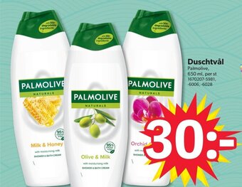 DollarStore Duschtvål Palmolive erbjuda
