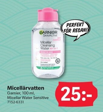 DollarStore Micellärvatten Garnier erbjuda