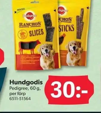 Hundgodis Pedigree