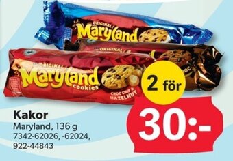 DollarStore Kakor Maryland erbjuda