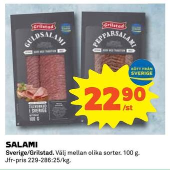 Coop Salami erbjuda