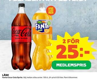 Coop Läsk erbjuda