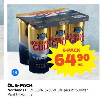 Coop Öl 6-pack erbjuda