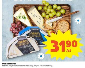 Coop Dessertost erbjuda