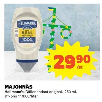 Coop Majonnäs erbjuda