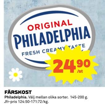 Coop Färskost erbjuda