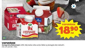 Coop Vispgrädde erbjuda