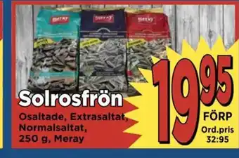Supergrossen Solrosfrön Meray erbjuda