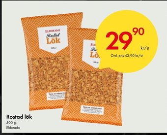 Snabbgross Rostad lök erbjuda