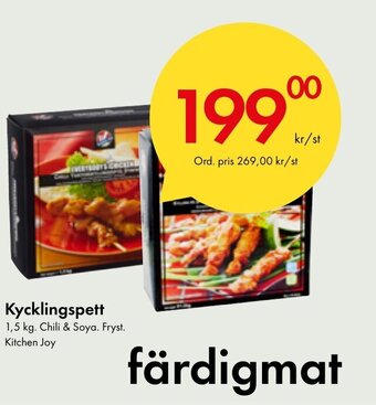 Snabbgross Kycklingspett erbjuda