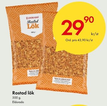 Snabbgross Rostad lök 500 g. Eldorado erbjuda