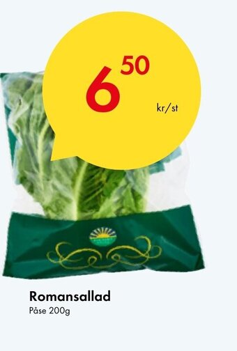 Snabbgross Romansallad erbjuda