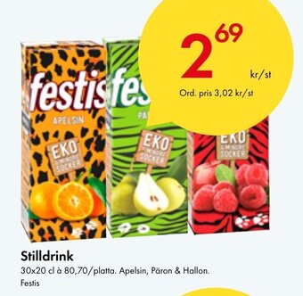 Snabbgross Stilldrink Festis erbjuda